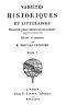 [Gutenberg 48421] • Variétés Historiques et Littéraires (05/10) / Recueil de pièces volantes rares et curieuses en prose et en vers